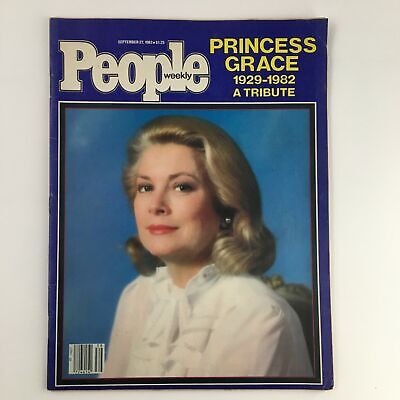 People Weekly Magazine September 27 1982 Princess Grace 1929-1982 No Label