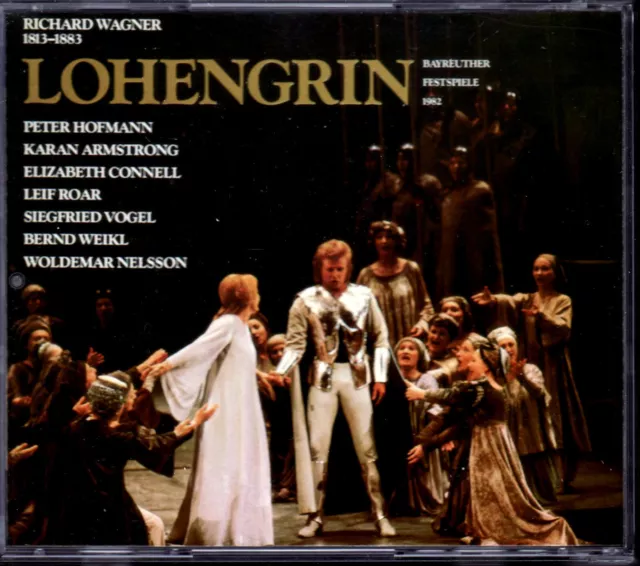 WAGNER: LOHENGRIN – 4-CD-BOX / MADE in JAPAN m. PETER HOFMANN, WOLDEMAR NELSSON