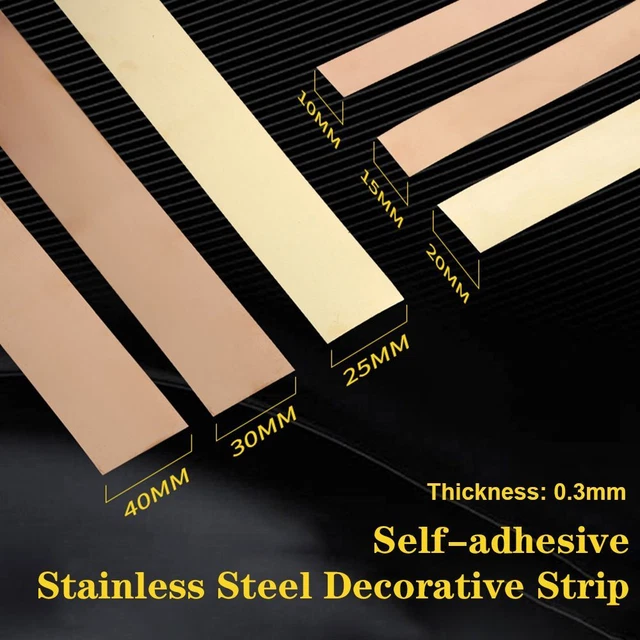 soffitto Striscia decorativa Adesivo da parete a specchio Striscia per bordi