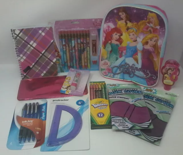 Disney Princess Back To School 11 Piece Bundle Set