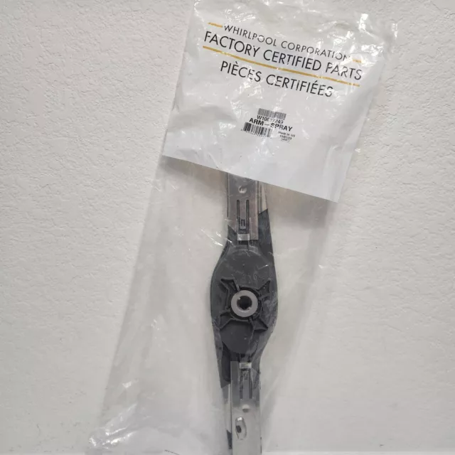 Whirlpool Original OEM Genuine Lower Spray Arm W10837249 Sealed - Fast Shipping