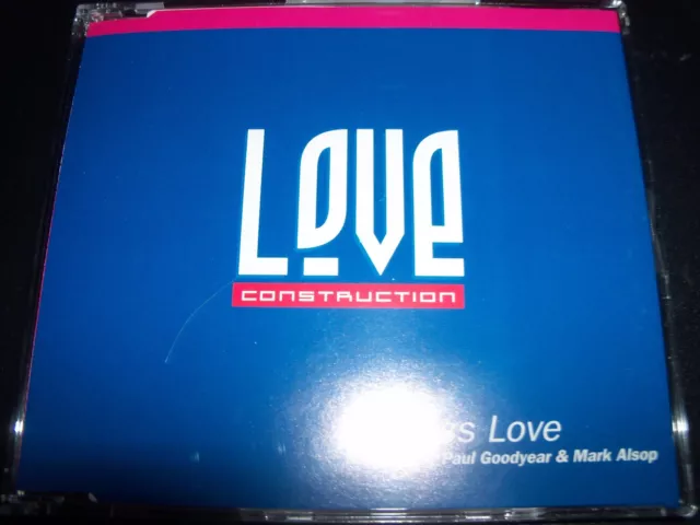 Love Construction Endless Love Australian Remixes CD Single – Like New