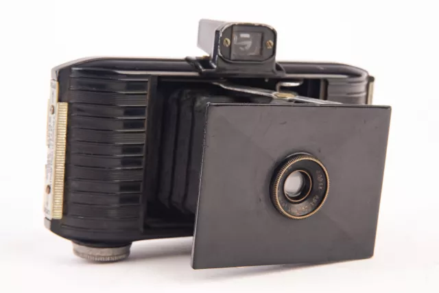 Kodak Bantam f/6.3 Folding 828 Film Camera TESTED Bakelite Art Deco Vintage V16