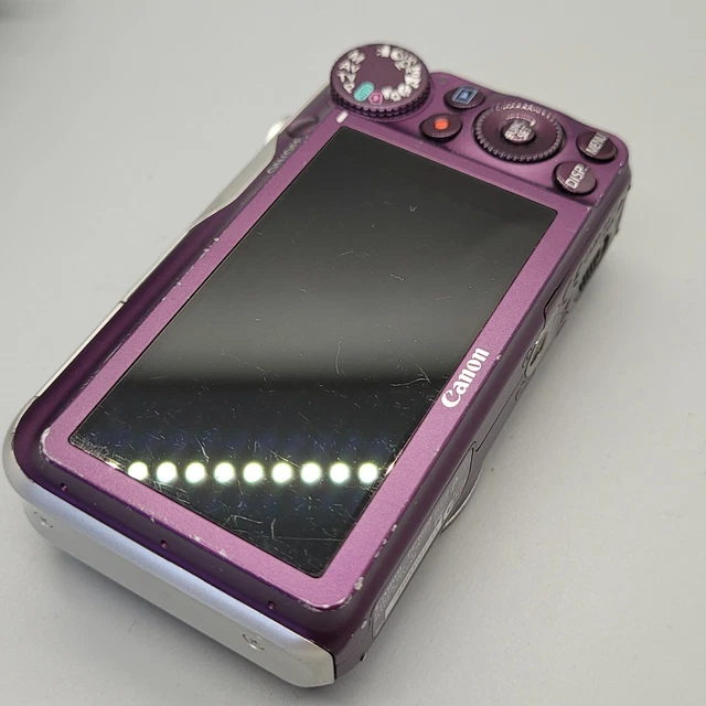 Canon PowerShot SX220 HS 12,1 megapixel fotocamera digitale compatta viola testata 15