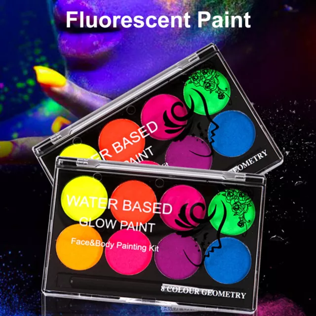 Body Painting Face Paint Kit, 15 Color Professional Palette Washable