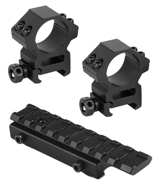 MAD38PS 3/8 Dovetail To Weaver/Picatinny Adapter Rail - Ruger 10/22 Accessories