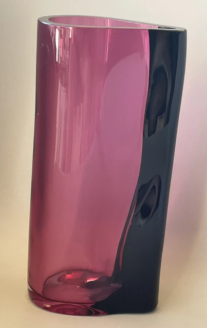 Vaso Di Murano Design Bisazza Vetro 1992 Vintage