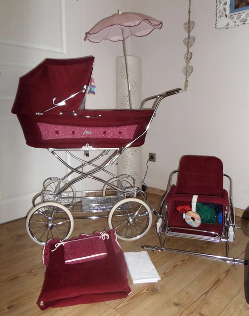 STRENG NOSTALGIE KINDERWAGEN 70er + Sportwagen Retro Princess Vintage pram  RAR EUR 499,00 - PicClick DE