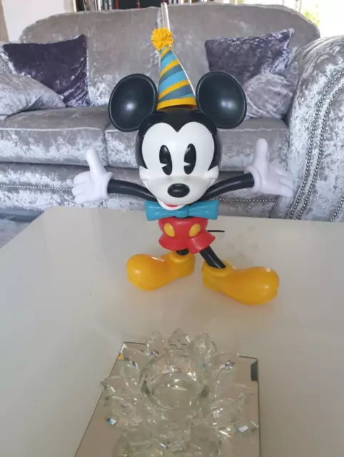 LARGE WALT DISNEY MICKEY MOUSE 90TH BIRTHDAY SIPPER SIPPY CUP NICE  CHRISTMAS GIF