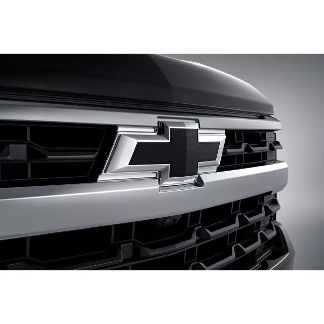 20222024 REFRESHED SILVERADO 1500 Front Illuminated Black Bowtie