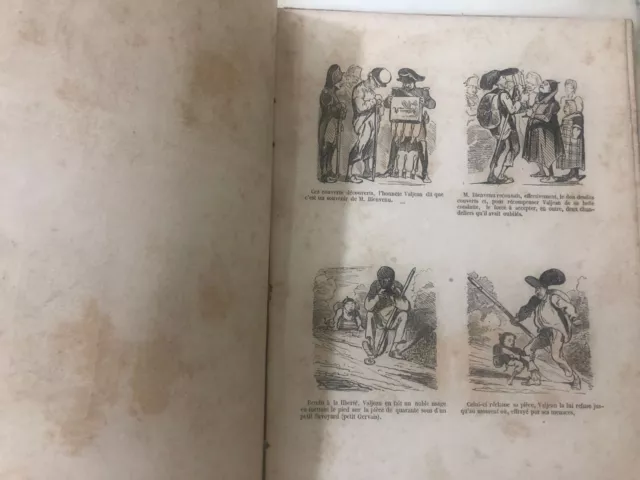 Rarissimo antico libro Jules Baric Parodie des Miserables de Victor Hugo 3