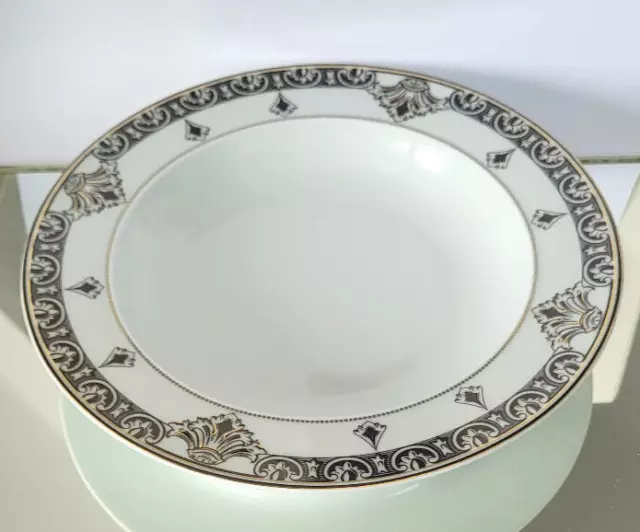 Versace Rosenthal Marqueterie Suppenteller 23 cm TOP ZUSTAND in OVP