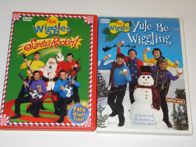 LOT OF 2 The Wiggles DVDs The Wiggles Santa s Rockin Yule Be lot-of-2-the-wiggles-dvds-the-wiggles-santa-s-rockin-yule-be