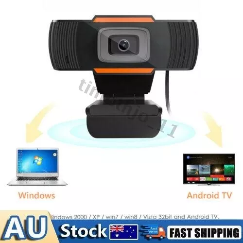 Full HD Webcam Camera Auto Focus USB2.0 Web Cam Mic for PC Computer Laptop