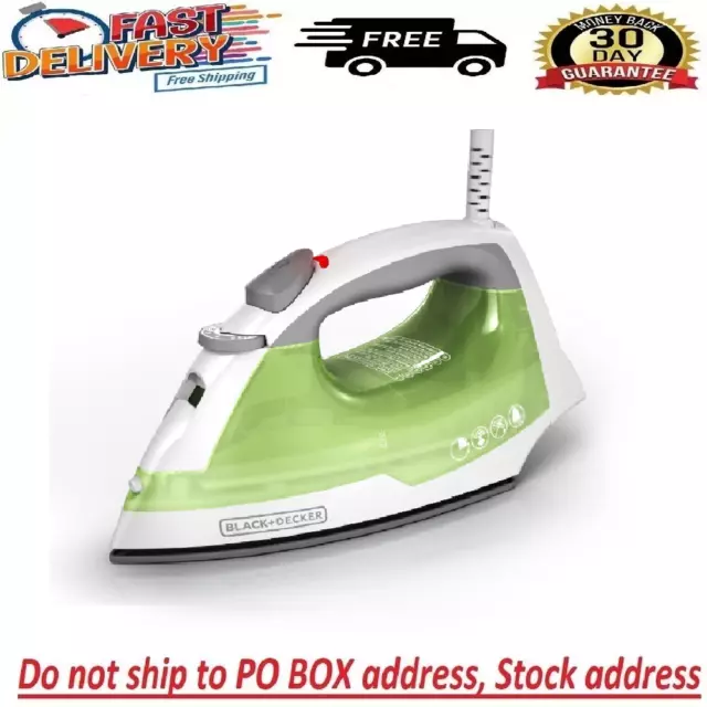 BLACK DECKER EASY STEAM Compact Iron IR02V T 15.90 PicClick