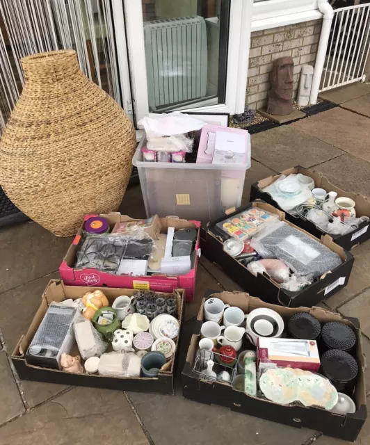Large Bric a Brac Job Lot - 100+ Mixed items Ideal Stock For Resell on Car Boots