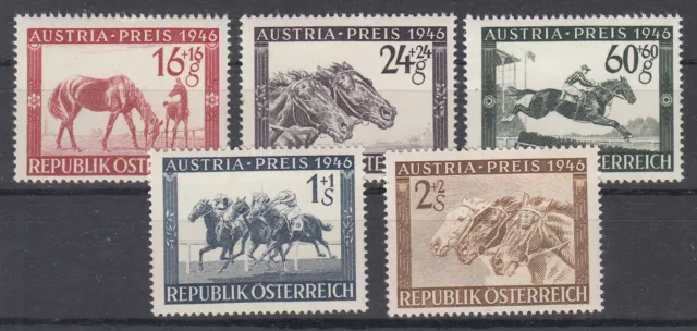 Briefmarken Stamps Österreich Austria Preis Mi 785-89 **