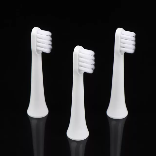 3Pc Xiaomi T100 Electric Replacement Toothbrush Head Clean Bristle Brush Nozz_bj 2
