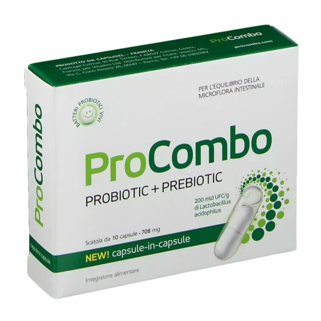 ProCombo Prebiotic+Probiotic Synbiotic - balance of the intestinal flora*10 caps