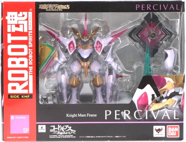Code Geass Robots CODE GEASS ROBOT Spirits Actionfigur Statue Percival Side KMF CLAMP ...