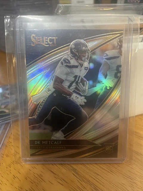 2019 DK Metcalf Select Rookie Card Field Level Silver Seahawks SP RC