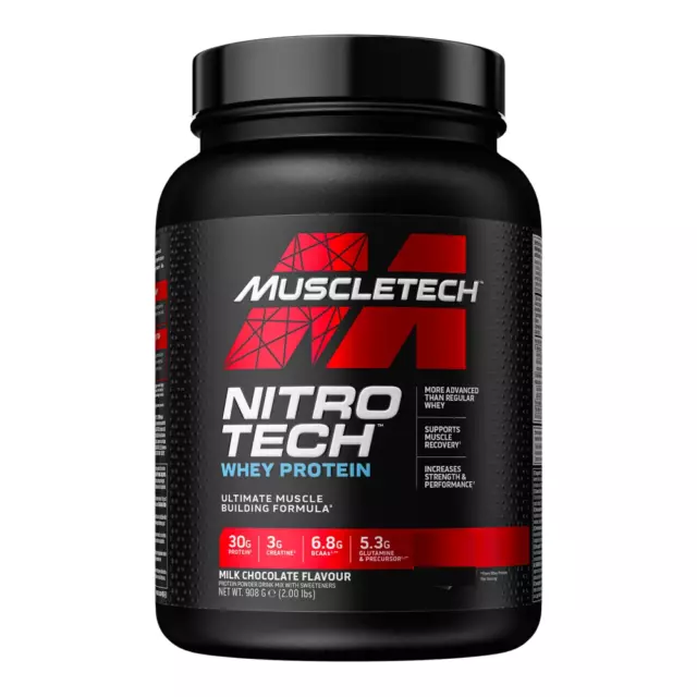 NITRO-TECH  MuscleTech 908g Milk Chocolate