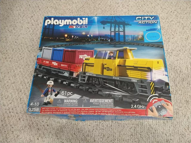 Playmobil 5258 City Action RC Train (Retired) Brand New / Factory