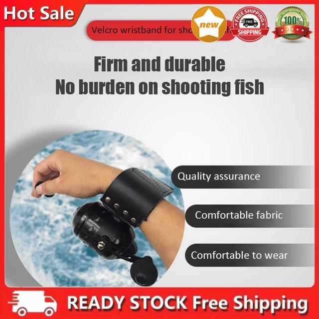 Adjustable Shooting Fishing Wheel Holder Wristband Fixed Belt Fishing Tackles