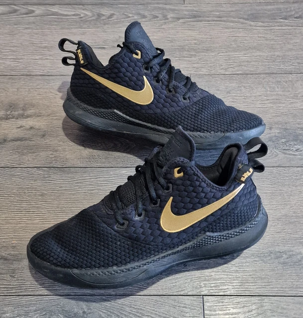 MENS NIKE LEBRON Witness III AO4433 003 Black Size UK 11 Lace