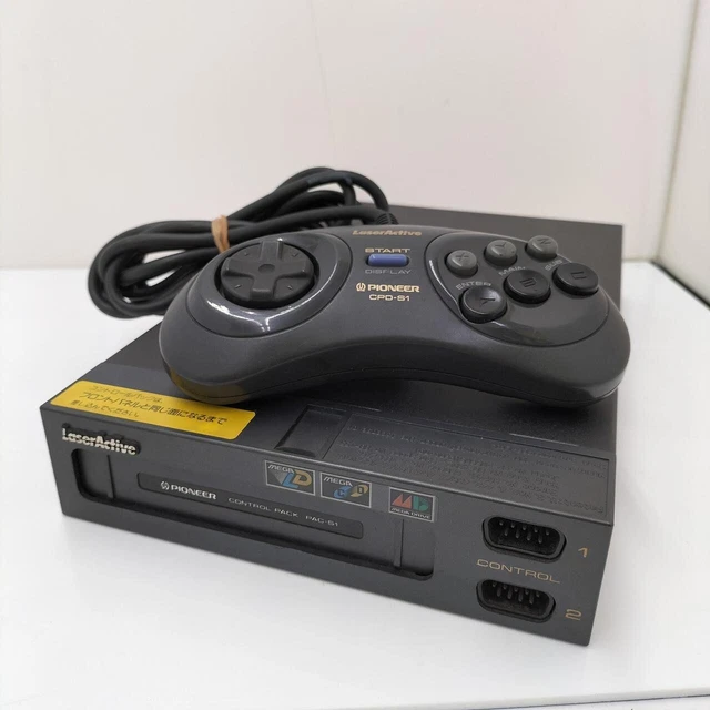 Pioneer LaserActive CLD A-100 LD,CD Laser Disc Player