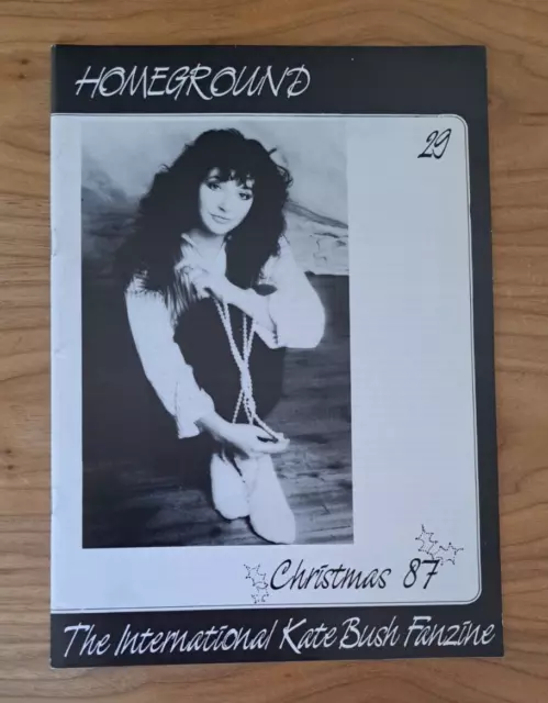 Kate Bush (Christmas 1987) 'Homeground' Magazine / Fanzine, No. 29.