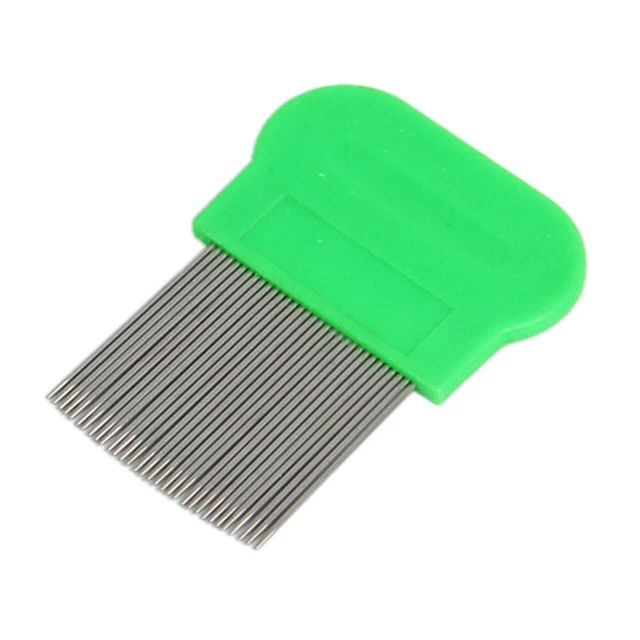 Hair Lice Comb Brushes Terminator Fine Egg Dust Nit Free Removal Stainless Steel
