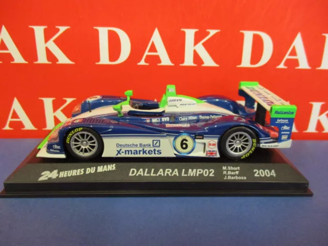 Die cast 1/43 Modellino Auto Dallara LMP02 24H Le Mans 2004 M. Short