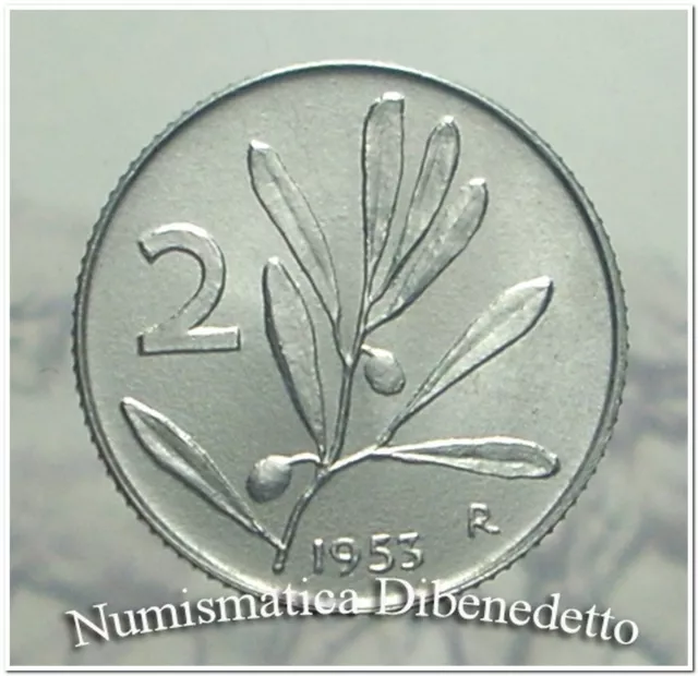 Repubblica Italiana - 2 Lire Ulivo / Ape dal 1953 al 1959 da BB a FDC  ASS.