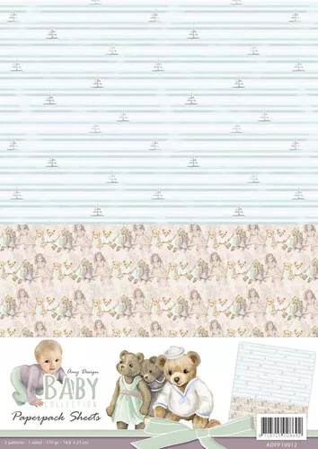 Paperpack - 14,8 x 21cm - Amy Design - Baby Collection II – 170gr -