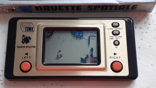 Vintage Game & Time Space Shuttle Jeu Electronique Navette Spatiale avec boite . 2