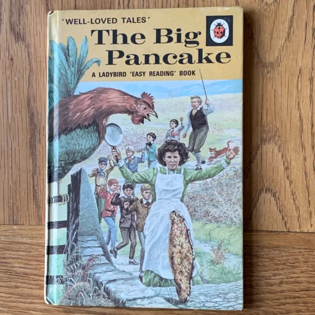 Vintage Ladybird The Big Pancake Matt 24p Hardcover Series 600D Well Loved Tales