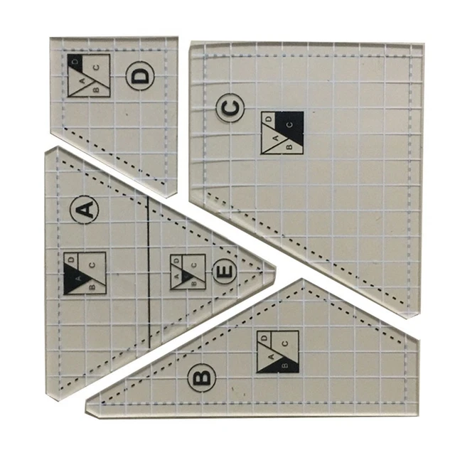 Verbessern Sie Ihre Designs mit Acryl Schneider Vorlage zum Selbermachen Patchwork Messen
