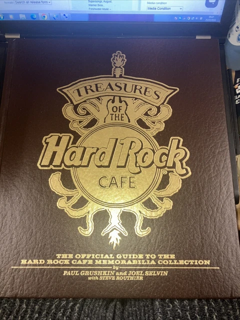 TREASURES OF THE Hard Rock Cafe 2001 ~ Official Memorabilia Guide