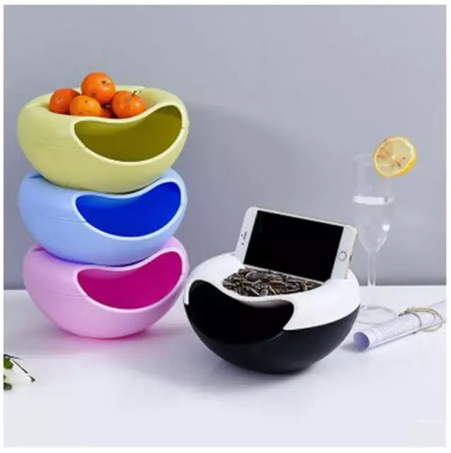 Creative Shape Bowl Perfect For Seeds Nuts Dry Fruits Storage Box Container RT6