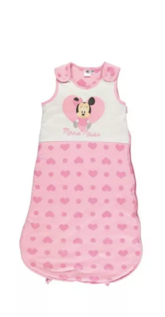Minnie Mouse Jersey Sleeper Bag Infant Baby Girl Grow Bag SleepingBag 12-18month
