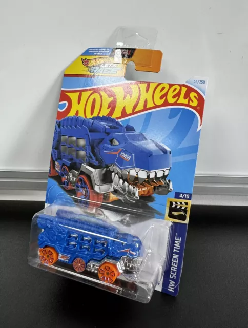 Hot Wheels 2024 Hw Ultimate T-Rex Transporter Screen Time 4/10 New In Box 55/250