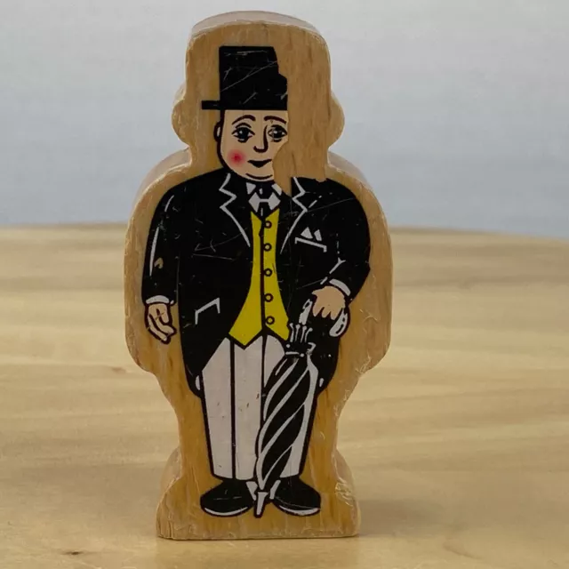 GENUINE THOMAS WOODEN Railway The Fat Controller Wooden Figure Sir ...