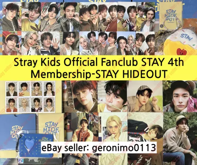 [PRE-ORDER] Stray Kids Official Fanclub STAY 4th Membership/Stray kids Rock star