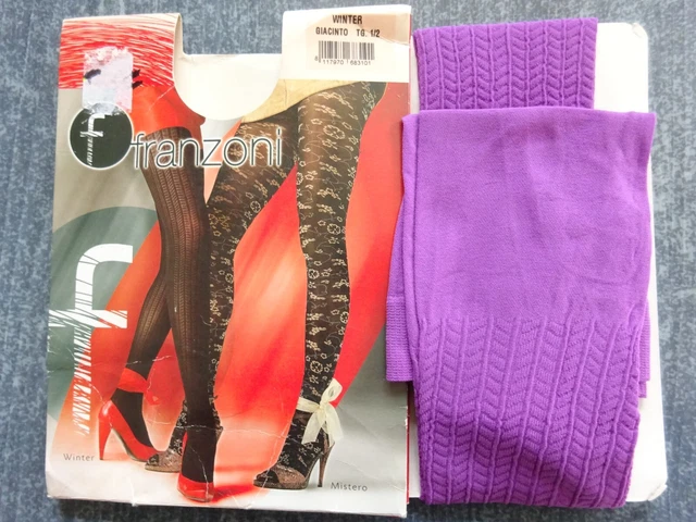 Lot De 4 Paires De Collants Noirs Différentes Marques - Taille 2 (FR40/42), Neufs Avec étiquettes