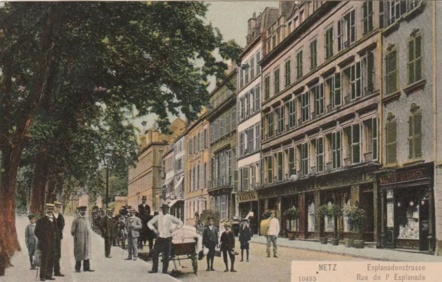 CPA 57 METZ Rue de l'Esplanade  Esplanadenstrasse