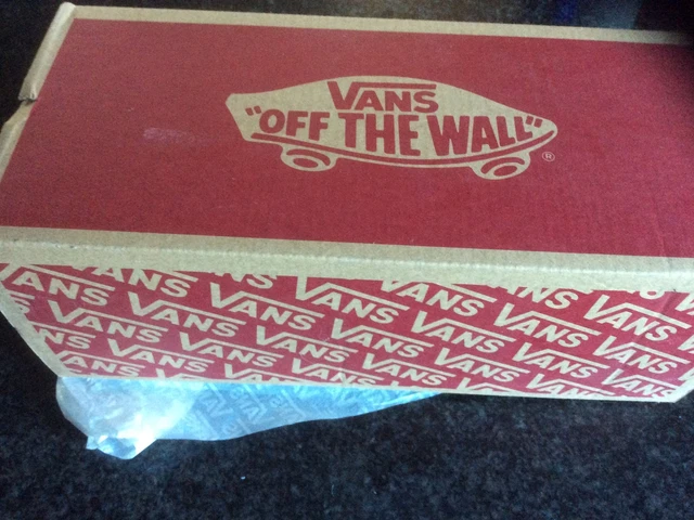 EMPTY VANS SHOE Box UK 6 Tissue 7.00 PicClick UK