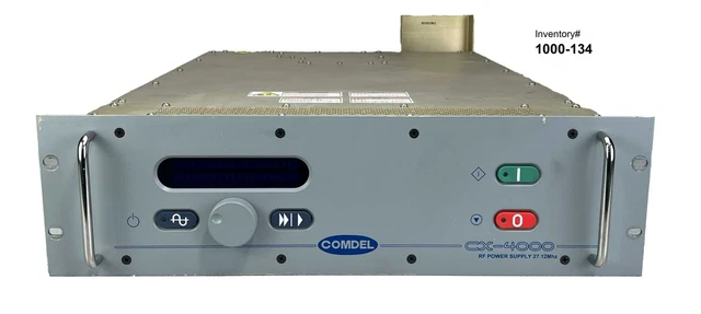 Comdel CX-4000 FF3528R3 RF Power Supply 27.12 Mhz *non-working, being sold as-is
