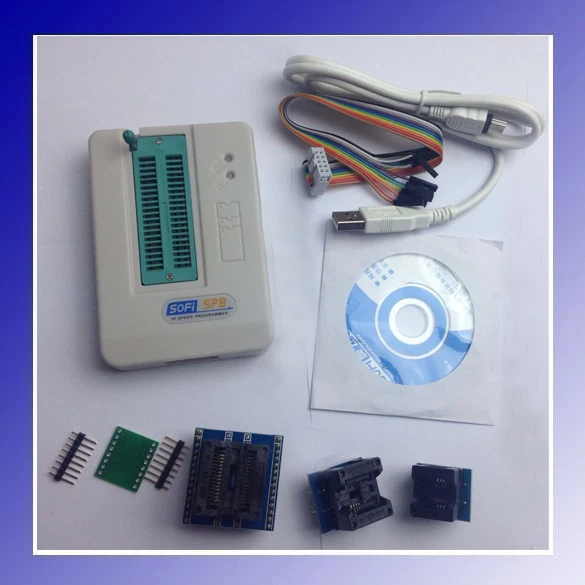 PROGRAMMATORE USB UNIVERSALE EEPROM Flash SPI BIOS 24/25/BR90/93 5000 ...