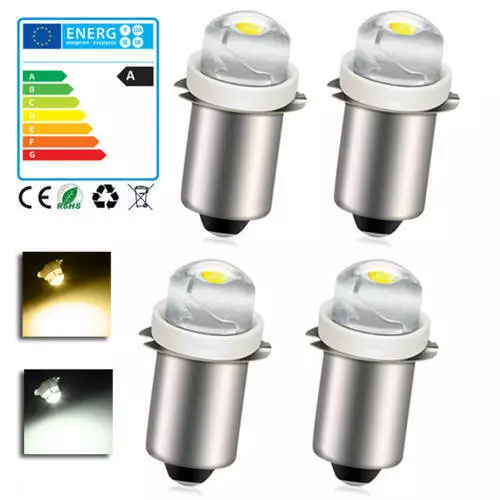 LED Torch Licht P13.5S 3V 4.5V 6V DC Birne Ersatz Taschenlampe Glühbirne Lampen
